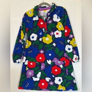 Mini Boden Corduroy Floral Tunic Top/Dress | Size 11-12y